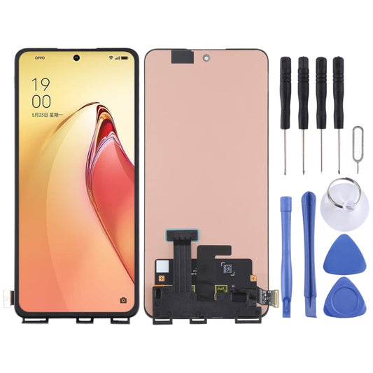 Original AMOLED LCD Screen for OPPO Reno8 Pro+/Realme GT Neo3 with Digitizer Full Assembly