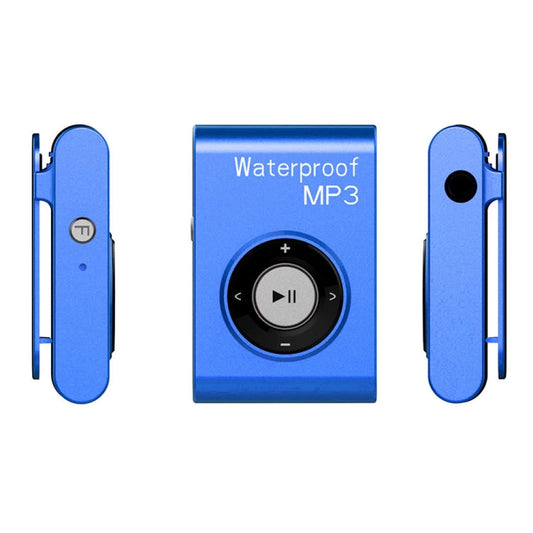 C26 IPX8 Waterproof Swimming Diving Sports MP3 Music Player with Clip & Earphone, Support FM, Mem...