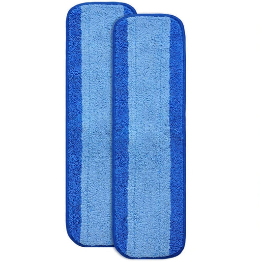 2 PCS Fiber Mop Cleaning Pad Wet and Dry Flat Mop Cloth Suitable for Bona Series