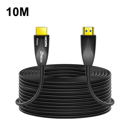 DTECH HDMI 2.0 Version Fiber Optical Line 4K 60Hz Large Screen TV Engineering Wiring, Length: 10m