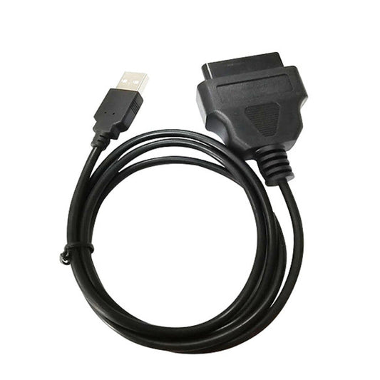 16PIN USB AM to OBD2 Female Conversion Cable Car Computer Diagnostic Cable