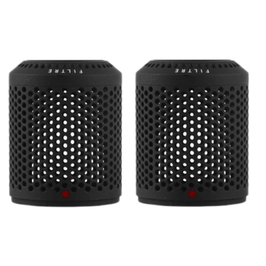 2 PCS Outer Cover Dust Filter for Dyson Hair Dryer HD01/HD03/HD08(Black)