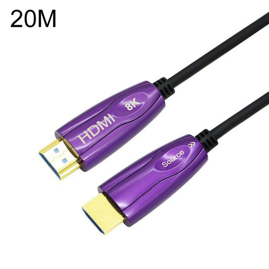 HDMI 2.1 8K 60HZ HD Active Optical Cable Computer Screen Conversion Line, Cable Length: 20m