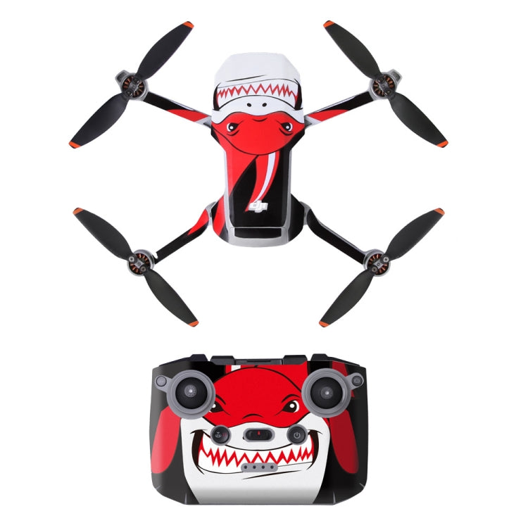 Sunnylife MM2-TZ452 for DJI Mini 2 Waterproof PVC Drone Body + Arm + Remote Control Decorative Pr...