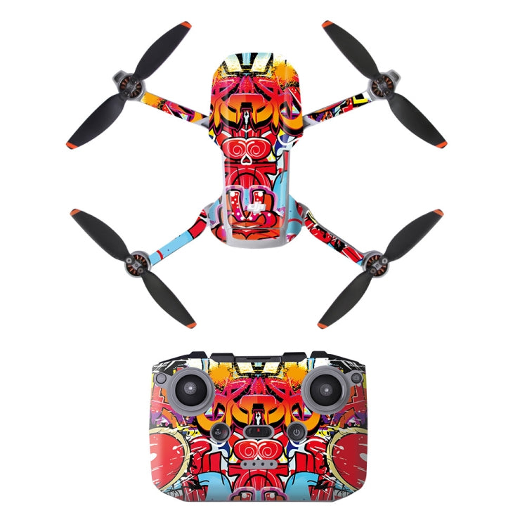 Sunnylife MM2-TZ452 for DJI Mini 2 Waterproof PVC Drone Body + Arm + Remote Control Decorative Pr...