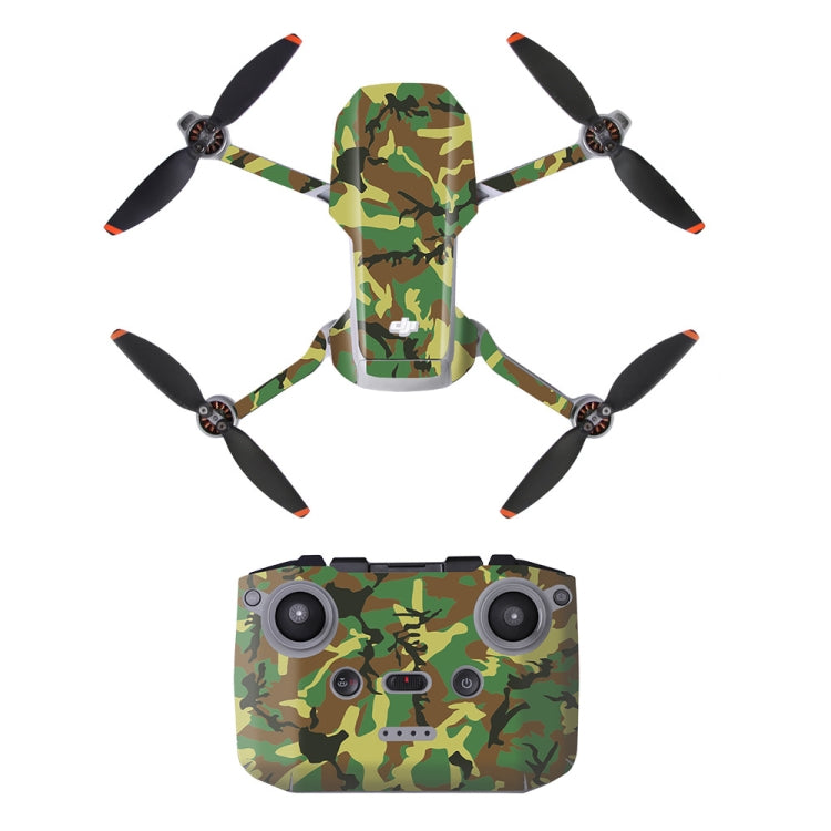 Sunnylife MM2-TZ452 for DJI Mini 2 Waterproof PVC Drone Body + Arm + Remote Control Decorative Pr...