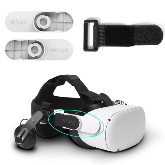 for Oculus Quest 2 Hifylux Headset Adapter HTC VIVE Listening Smart Headband Connector(As Show)
