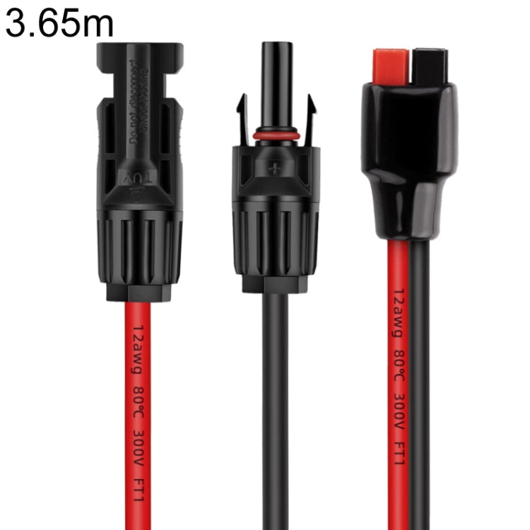3.65m MC4 to 30A Anderson Mobile Energy Storage Battery Charging Cable