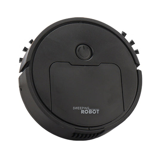 3 in 1 Mini Vacuum Cleaner Intelligent Sweeping Robot(Black)