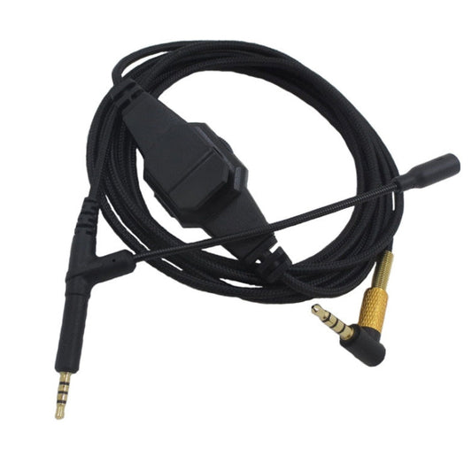 2m for BOSE 700 / QC25 / QC35 / OE2 3.5mm to 2.5mm Gaming Headset Audio Cable(Black)