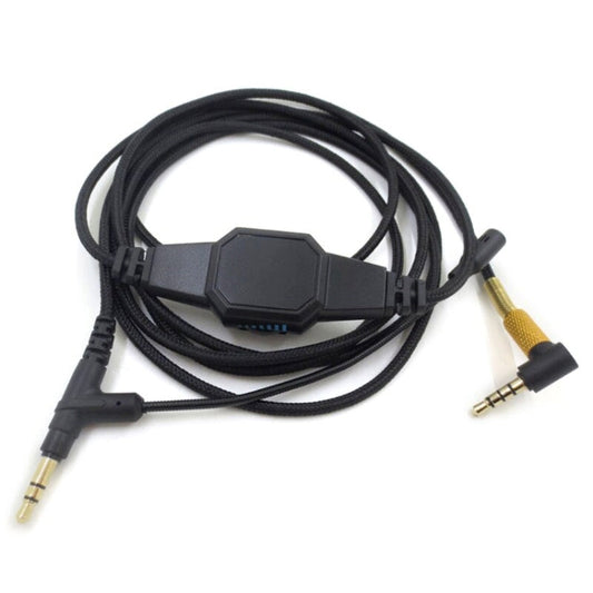 2m for Boom Microphone V-MODA Computer Gaming Headphone Cable(Gold Plug)