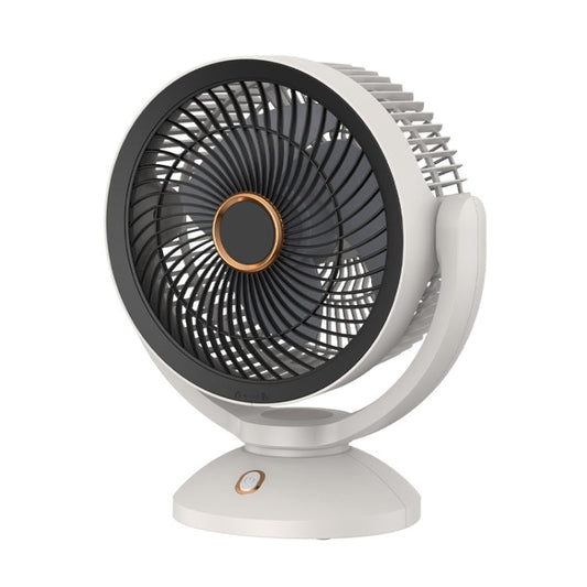 Desktop Air Circulation Upright Night Light Fan Household Rotatable Turbo Fan, Style: Plug-in Model