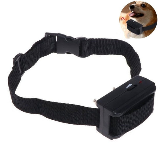 Pet Bark Stopper Automatic Dog Trainer Collar(Black)