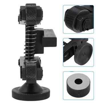 Machifit Knurling Knurler Tool Holder Linear Knurl Tool Lathe Adjustable Shank with Wheels Lathe Too