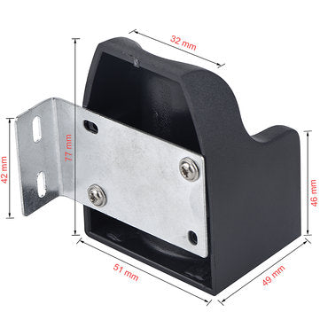 Hot Air Handle Bracket with 3Pcs Nozzle Soldering Station Welding Rework Station Upgraded from 8586