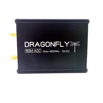 RX103 Upgraded LTC2208 SDR Receiver Radio 1KHz-1800MHz 16bit Sampling 32Mhz