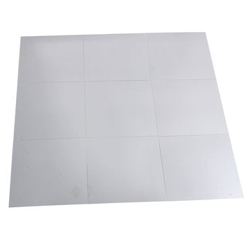 9Pcs 1515cm Mirror Sheets Square Non Glass Mirrors Tiles Self Adhesive Mirror Wall Sticker