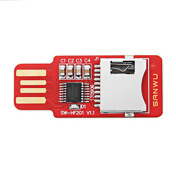 5pcs SANWU HF201 Readable And Writeable TF Card Reader Micro SD Card / Mobile Phone Memory Card T-Fl