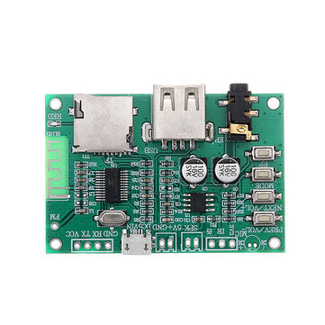BT201 Dual Mode 5.0 Bluetooth Lossless Audio Power Amplifier Board Module TF Card U Disk Ble Spp Ser