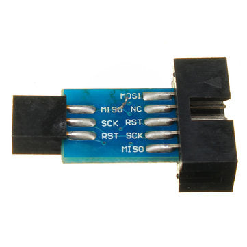 3pcs 10 Pin To 6 Pin Adapter Board Connector ISP Interface Converter AVR AVRISP USBASP STK500 Standa