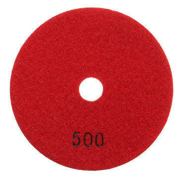 8pcs 4 Inch Polishing Pads Set 50-3000 Grit 100mm Dry Diamond Polishing Pads With Backer