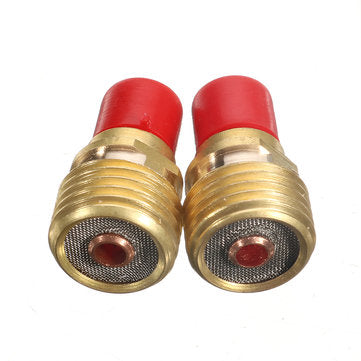 15Pcs TIG Welding Torch Gas Lens #12 Cup Kit for WP-9/20/25 Series 1/8inch