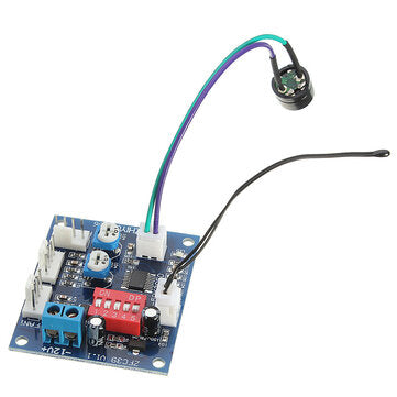 DC 12V Four Wire Thermostat PWM PC CPU Fan Temperature Control Speed Controller Module
