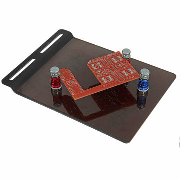 YP-004 PCB Fixture Base Arms Soldering Station PCB Fixture Helping Hands Electronic DIY Tools with U