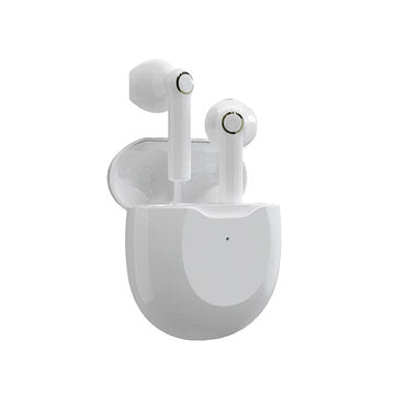 Bakeey S12 TWS bluetooth 5.1 Earphones Noise Canceling Wireless Headphones With Mi... (COLOR: WHITE)