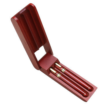 Wood Ballpoint Pen Fountain Pen Wood Office Desk Decoration Kits Wood Craft Gift Box Sets Pen Office