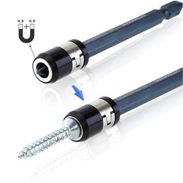 Drillpro Universal 21mm Removable Magnetizer Ring Magnetic Steel For 6.35mm Screwdriver Bits