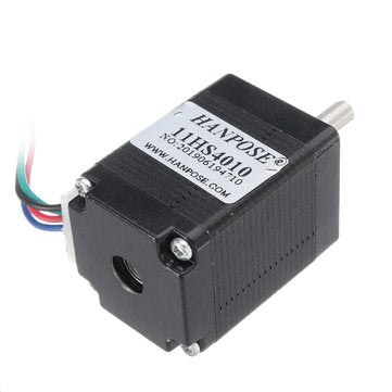 HANPOSE 11HS4010 40mm Nema 11 Stepper Motor 28BYGH40 1A 0.12N.m 4-lead for CNC Router