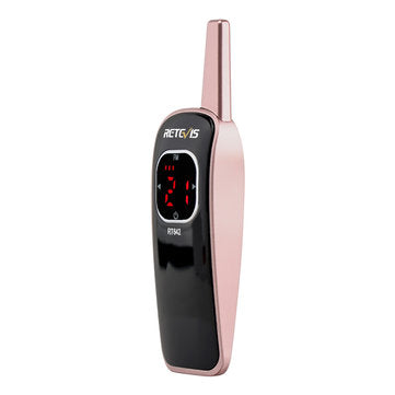 Retevis RT642 Mini Walkie Talkie PMR 16CH Radio Rechargeable Portable Two Way Radio EU Plug