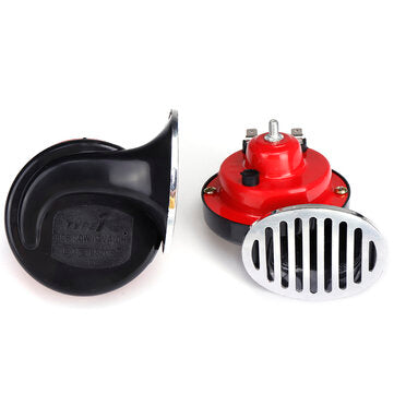 1 Pair DC 12V Super Loud 300dB Universal Air Snail Horn Waterproof For Motorcycle Car Truck