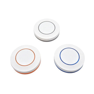 5pcs KTNNKG Blue 3V 433Mhz Wireless Remote Control 1 Button Round Remote Control Switch EV1527 Chip
