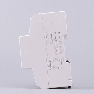 XTM024 Din Rail 3 Phase 4 Wire Electronic Watt Power Consumption Energy Meter Wattmeter 5-80A 380V A
