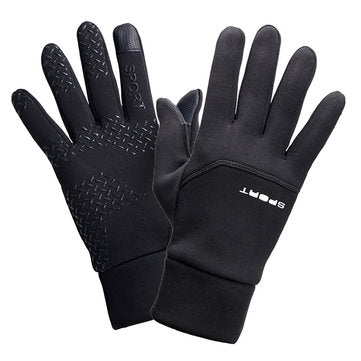 Touch Screen Gloves Anti-slip Winter Warm Thermal Windproof Waterproof Mittens (SIZE: M)
