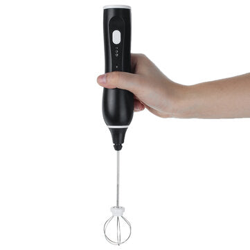 Rechargeable Portable Electric Blender USB Charging Stainless Steel Eggbeater Household Baking Tools