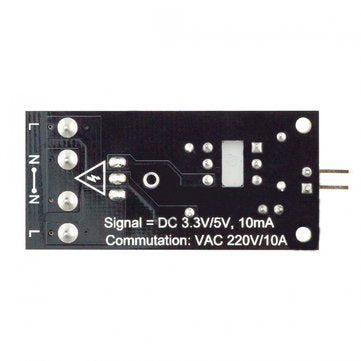 RobotDyn Thyristor AC Switch Relay Module 3.3V/5V Logic AC 220V/5A Peak 10A