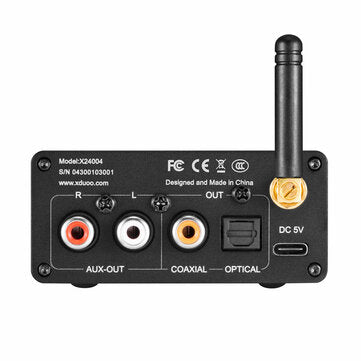 xDuoo XQ-50 Pro Qualcomms CSR8675 bluetooth 5.0 HIFI DAC Audio Receiver Converter Support PC Android