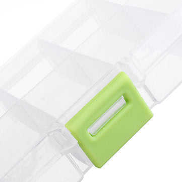 10 Grid Adjustable Electronic Components Project Storage Assortment Box Bead Organizer Jewelry Box P