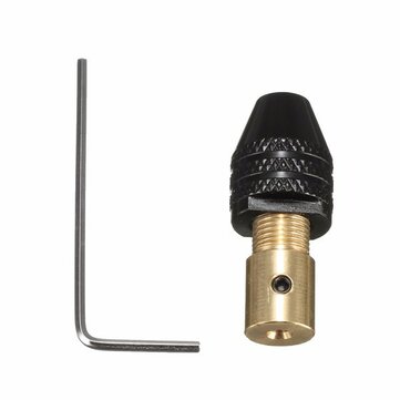 Drillpro 0.3-3.5mm Mini Universal Drill Chuck Electronic Three-Jaw Drill Chuck Tools Set
