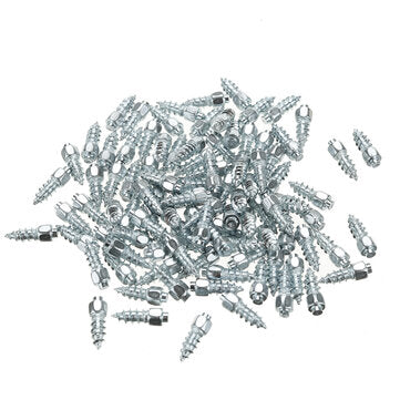 100pcs Spikes For Tire Marrkey Tire Studs Ice Stud Screw-In Studs Snow Chains For ATV/Mini-Tractors/