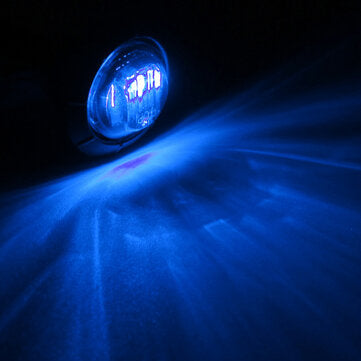 10Pcs Blue Light 12V-24V LED Clearance Side Marker Indicators Lights Lamp Lorry Truck Boat Trailer B