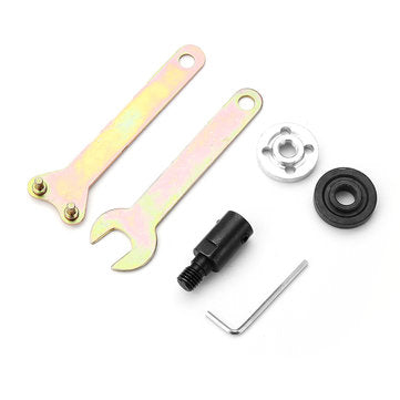 Drillpro M10 6mm Shank Arbor Mandrel Cutting Tool Accessoriess for Angle Grinder Drill Adapter