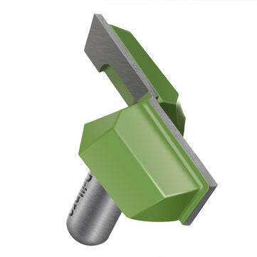 Drillpro 1/2 inch Shank Bottom Cleaning Router Bit YG6 Carbide Woodworking Milling Cutter for Wood G