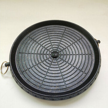 DF F50439 Portable BBQ Grill Plate Non Stick 4 Layers Coating Plate For Outdoor