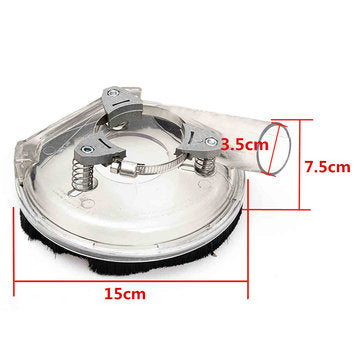 Dust Shroud Kit Dry Grinding Dust Cover for 4 Inch 5 Inch Angle Grinder Power Tool Accessories