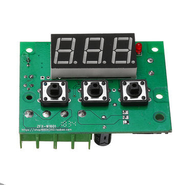 XH-W1601 DC12V Temperature Controller Temperature Control Board Semiconductor Refrigeration PID Heat