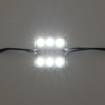 8Pcs 60cm LED Truck Bed Decoration Dome Light DC 12V White Waterproof IP65 for Work Box Truck